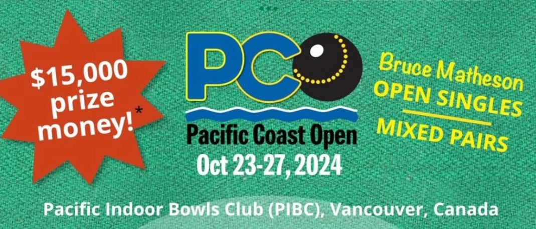 PACIFIC COAST OPEN- OCT 23-27, 2024 VANCOUVER CANADA