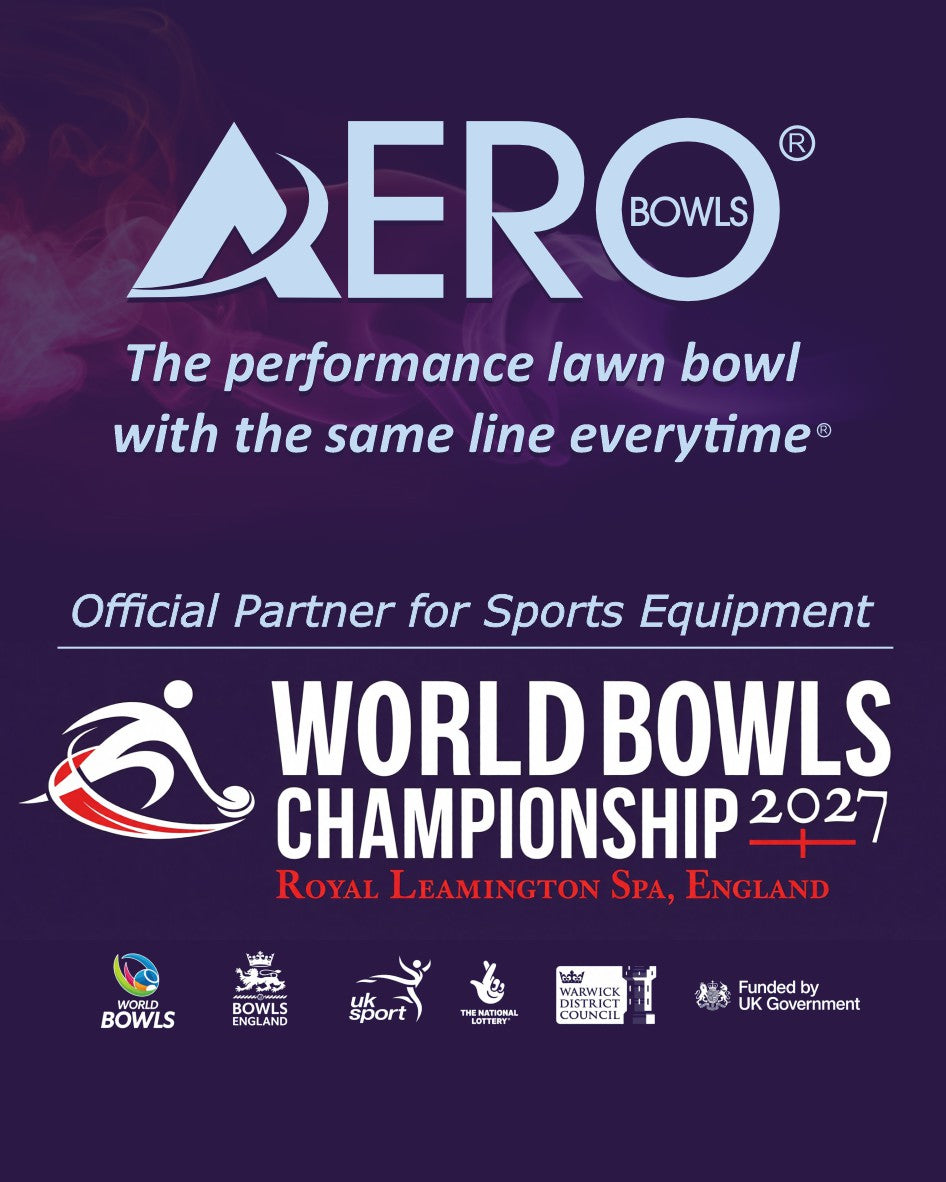 Aero Bowls- Official Bowl Equipment Partner of the 2027 World Bowls Championships